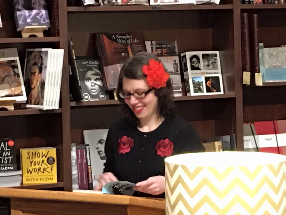 Packed The House at the Green Toad Bookstore!